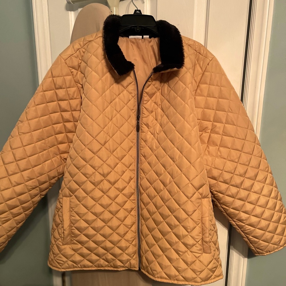 2X Kim Rogers quilted jacket